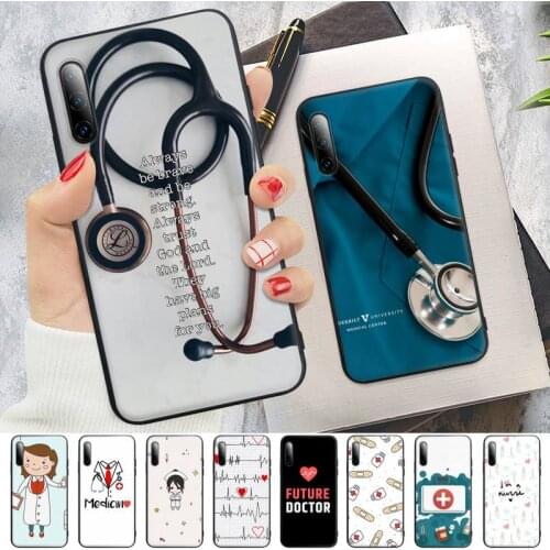 Nurse Medical Medicine Phone Case Samsung A51 A71 A72 A52 A50 A31 A10 A40 A70 A30 S A20 E A11 A01 A21 Silicone Cover