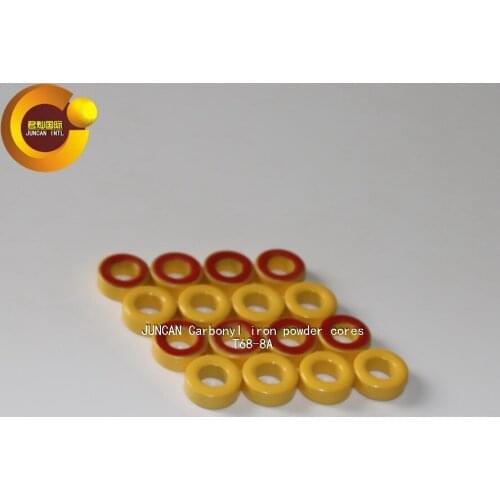 T68-8A High frequency radio frequency magnetic ring inductance, carbonyl iron powder cores