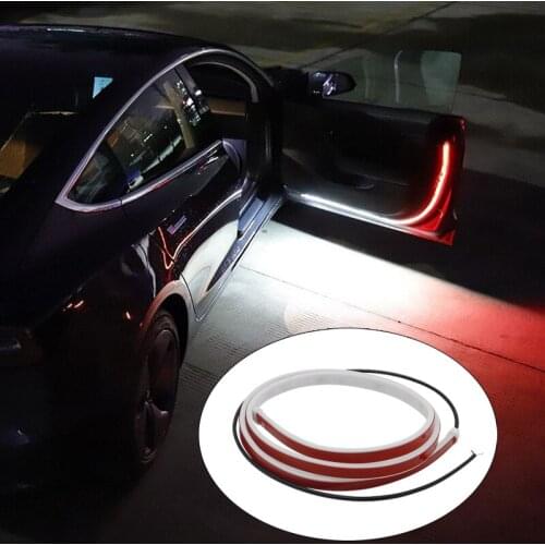 Universal LED Car Opening Door Safety Warning Anti-collision Lights Strips Flashing Alarm Lights Parking Lamp