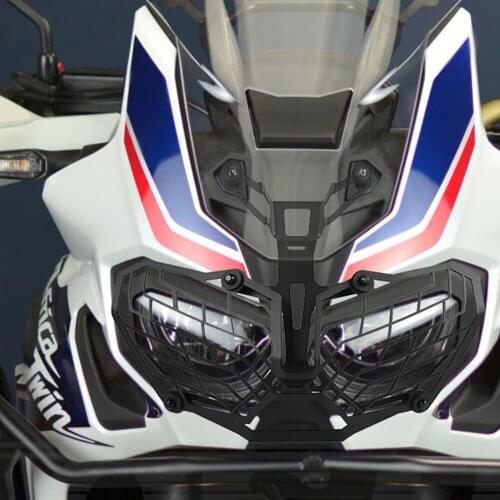 Headlight Grille Guard Cover CRF 1000L Lamp Protector FOR Honda CRF1000L Africa Twin ADVENTURE Sports 2017 2018 2019 2020 2021
