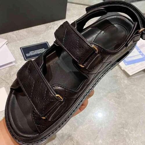 2021 Top Quality For Summer Genuine Leather Sandals Womens Sandals Fashion Sandals Luxury Shoes Women Designers