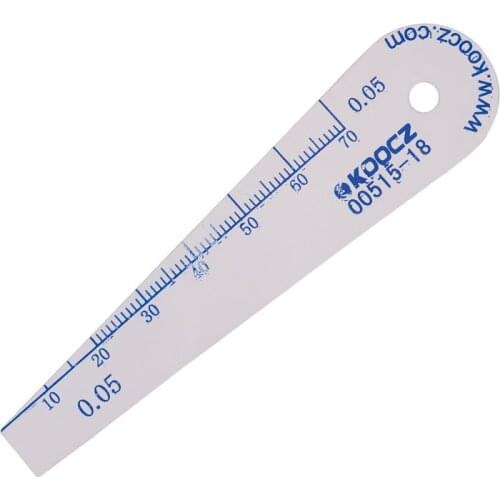 Utoolmart 1PC 0.05-1mm Feeler Gauge Measurement Tool for Measuring Gap Width Thickness Myra Home Kitchen Special Accessories