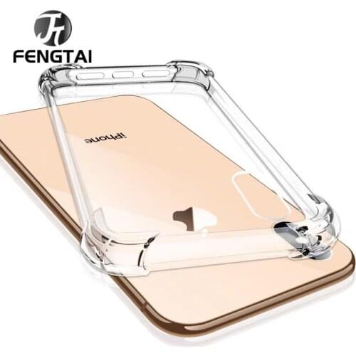 2Pcs Luxury Shockproof Silicone Phone Case for IPhone XS Max X XR SE 2020 8 7 6 6S Plus Phone Cases IPhone XR X 8 7 6 Plus Case