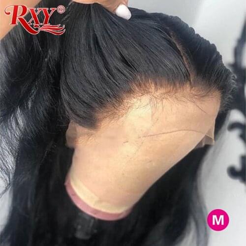 250% Density 360 Lace Frontal Wigs Pre Plucked With Baby Hair Brazilian Body Wavy Wig Lace Front Human Hair Wigs 4X4 Lace Wig
