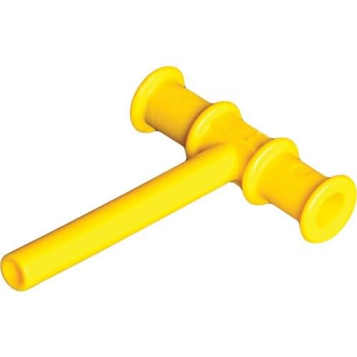 5PCS Yellow Chewing Tube Oral Motor Speech Tool Autism Sensory Therapy Toys Special Needs ADHD BPA Free Material