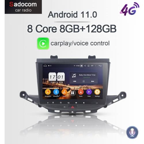 720P PX6 DSP 9" Android 10.0 64G ROM 4G RAM 8 Core Car DVD Player For Opel ASTRA K 2016 2017 GPS Glonass autoradio Bluetooth 5.0