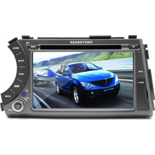 Android 10.0 Car stereo 2 din car dvd gps radio for SsangYong Kyron Actyon 2006 2007 2008 2009 2010 2011 2012 With 3G WIFI BT