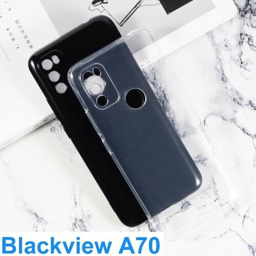 For Blackview A70 Case Ultra-thin Soft Silicone Coque Back Capa Cover For Blackview A70 Pro чехол TPU Phone Funda Fit Shell Etui