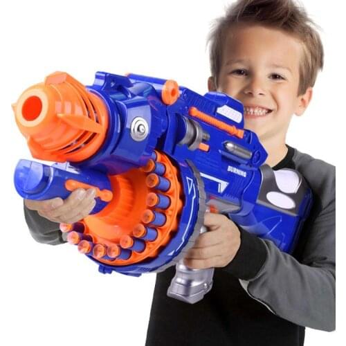 Electric burst soft bullet gun simulation target shooting toy gun outdoor parent-child interactive game childrens sniper rifle