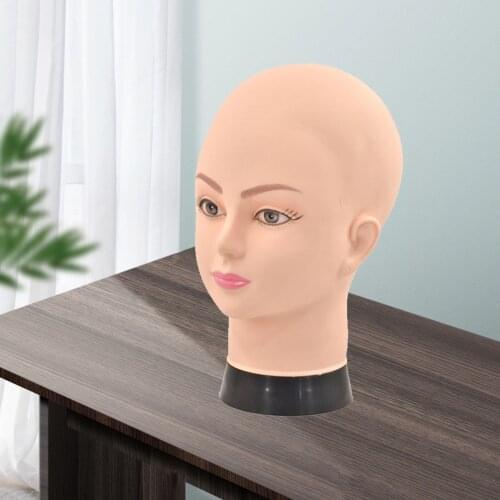 Realistic Female Mannequin Head Display Manikin Head for Wigs,Makeup,Beauty Accessories Displaying