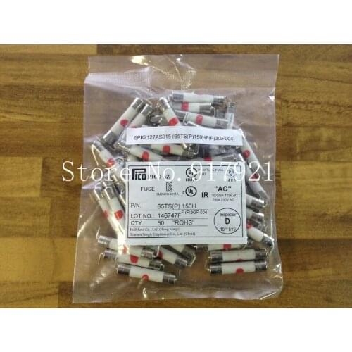 [ZOB] Good HOLLY 65TS (R) 150H pin 6X30 15A250V miniature fuse tube explosion insurance --200PCS/LOT