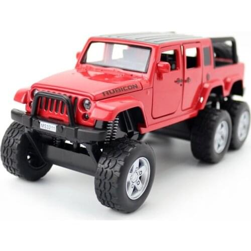 1:32 alloy pull back Big wheel off-road vehicle pickup car model,5 door simulation sound and light toy car,free shipping