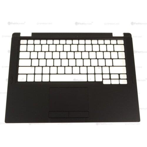 New Case Shell For Dell Latitude 7390 Laptop 2-in-1 Palmrest Upper Top Cover With Touchpad/Keyboard Bezel 04JVV4 4JVV4