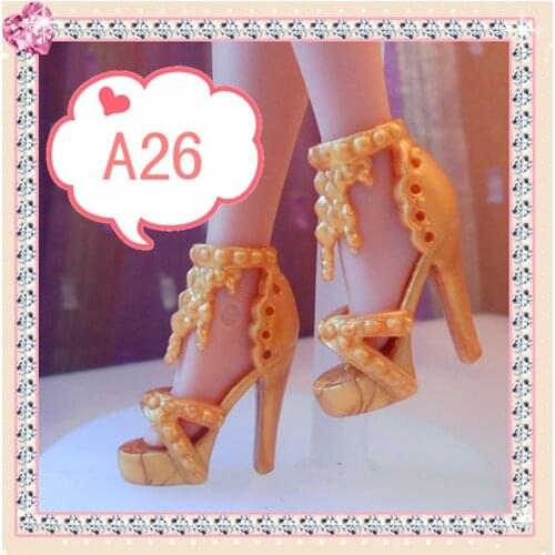 Casual High heel shoes for your barbie 1:6 Doll Fashion Cute Newest B