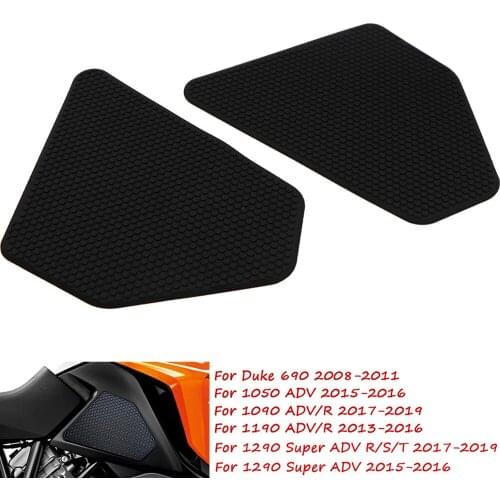 Motorcycle Gas Tank Side Grip Traction Knee Protector Sticker Anti Slip Pad For KTM Duke 690 1050 1090 1190 1290 Super ADV R/S/T