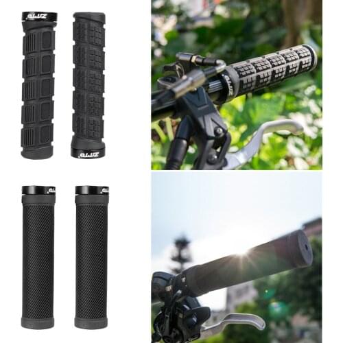 Bicycle Rubber Mushroom Handlebar Locking Grips For MTB Mountain Bikes Cycle Fixed Gear