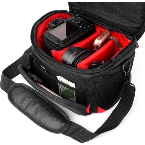 Waterproof DSLR Camera Bag Lens Case For Sony A77 A99 A58 A7M2 A7M3 A7S Canon 1300D 77D 80D 5D Mark III IV II Nikon D3400 D7500