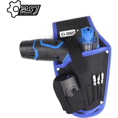 High Quality Tool Bag Portable Cordless Drill Holder Holst Tool Pouch For Drill Waist