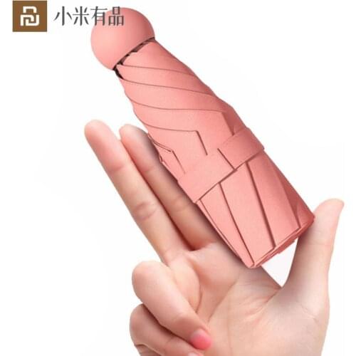 Youpin Zuodu Pocket Mini Folding Umbrella Sunscreen Anti-ultraviolet Windproof Durable Portable Female Parasol Umbrellar