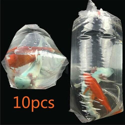 10PCS Aquarium Breathing Bags Breather Bags Transport LongLife Fish Shrimp