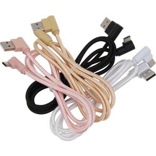 200pcs/lot Fast Charging New Shell Nylon Braided Micro USB Type C Cable Charger for IPhone 8 XR Huawei Phone Charging USBC Cord