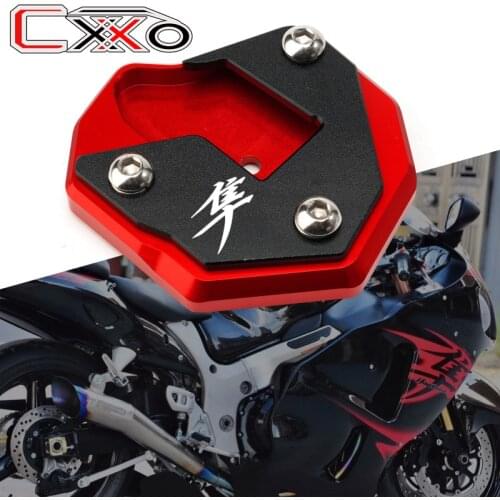 2021 Brand New CNC Kickstand Side Stand Enlarge extension For SUZUKI HAYABUSA GSX1300R GSX-R 1300 hayabusa gsxr 2007-2020