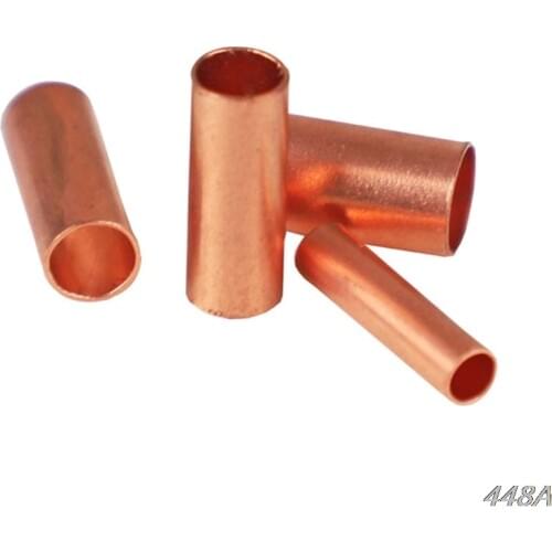 230PCS Copper Connecting Pipe Wire Joint Copper Tube 1.5/2.5/3/4/5/6/7/8mm New 2020