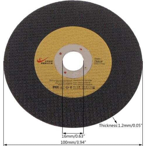 5pcs Abrasive Metal Cutting Saw Blades Cut Off Wheel Sharpener Diamond Grinding Disc Wheel High Performance Random Color