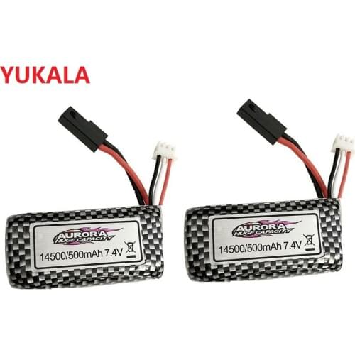 7.4v 500mAh/7.4v 1000mah lipo battery 14500 for XINLEHONG 9130 9136 9137 9130 9136 9137 Q901 high speed RC truck rc car