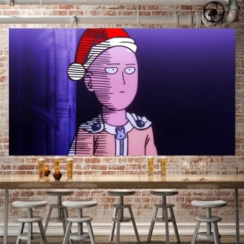 Anime Poster One Punch Man Anime Manga Wall Art Print Decor Poster,20 x 28 Inches,No Frame