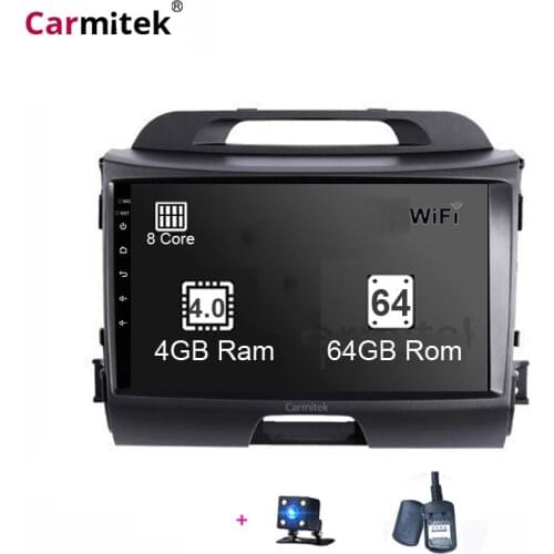Car Radio Android Multimedia GPS Navigation system Stereo For KIA Sportage 3 2011-2017 Chrome Navi WIFI head unit