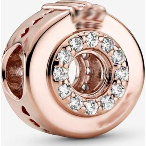 Bewill 100% Authentic 925 Sterling Silver Rose Moments Diamond Crown Letter O Charm Fit Original Bracelet Necklace DIY Jewelry