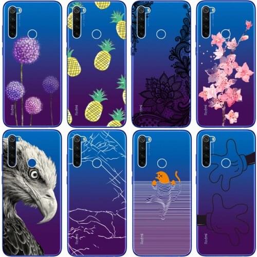 For XIAOMI NOTE 8T Case Ultra Thin Clear Soft TPU Case Cover For Xiaomi Note 8T Case Transparent Couqe Funda