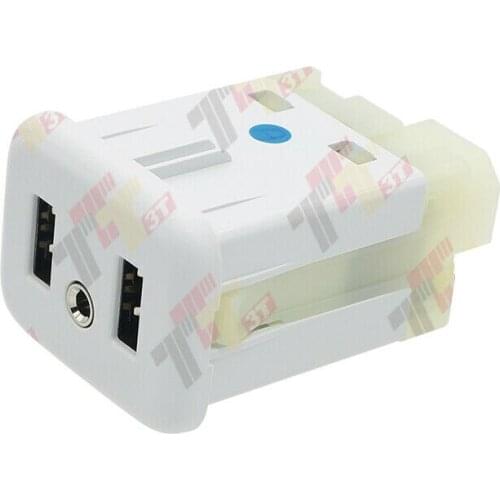 For Apple Car Play USB Port Interface AUX Jack For Chevrolet Buick 13519224 Color in White