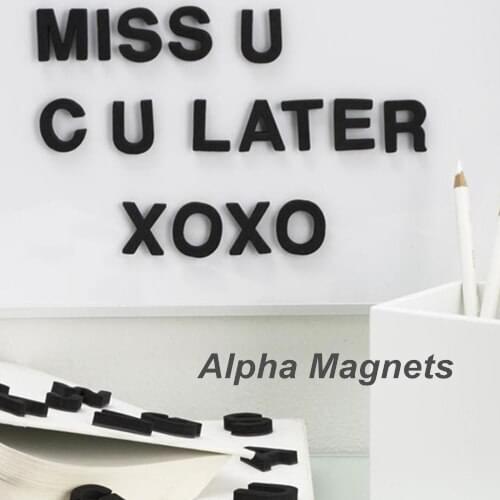 90 pcs/set Alpha magnet stationery sticker for kids fridge Letter magnitic stickers decoration Stationery school supplies 5133