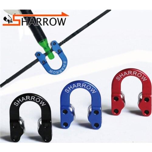 Ship From USA Warehouse Archery Aluminum D Loop Release Bowstring Safety Release Metal For Compound Bow Shooting Accessories