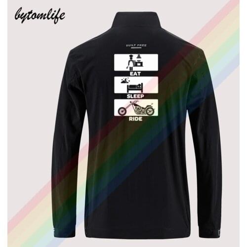 Honda Suzuki Yamaha Moto Slim Sport Jacket Mens Street Windbreaker Thin Jacket Mens Casual Back Printing Jacket Asian Size