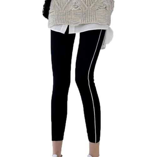 2021 New Autumn Cotton Stretch Comfortable Slim Breathable Pregnant Womens Leggings Pregnancy Pants Maternity Tights P1202