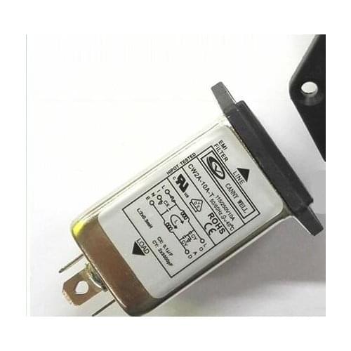 EMI power filter single phase 220V 6A CW2A-6A-T signal pole