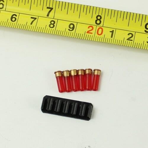 1/6 Scale Plastic Bullet Clip Models Toys Gifts Accessories for 12''Action FIgures