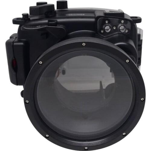Mcoplus Underwater Waterproof Camera Housing Case for Fuji Fujifilm X-M1 XM1 16-50mm Lens Waterproof 40M