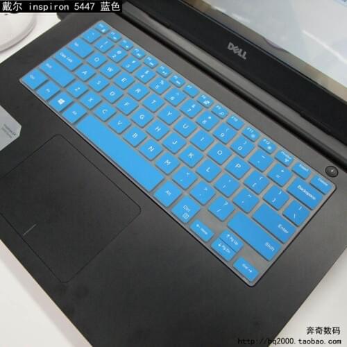 Silicone Keyboard Skin Cover Protector For Dell Inspiron 14 3446/3447,14C,14-3000(5447) 14-5000(5439) series14MR 14MD 14M