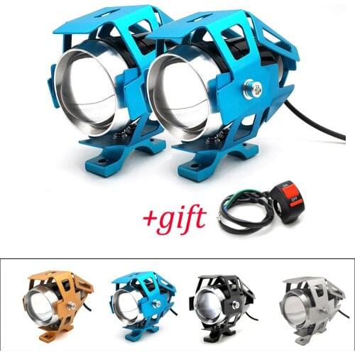 Motorcycle LED Headlights U5 Led Spotlight moto light Fog Spotlights 12V For Yamaha Tenere 700 TENERE XT1200Z SUPER TENERE