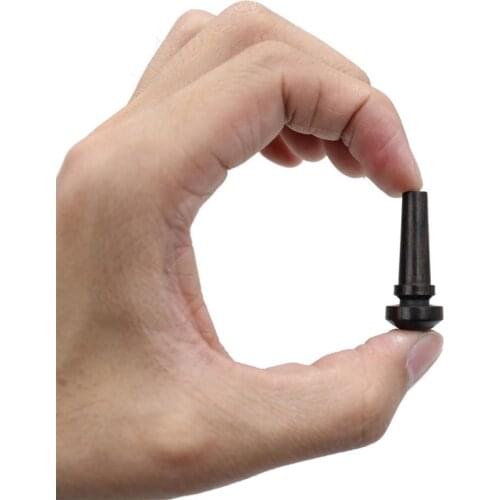 Finest Tail Nail Fasten Tailpiece Ebony Black for 4/4 Full Size Violin Fiddle Accessory