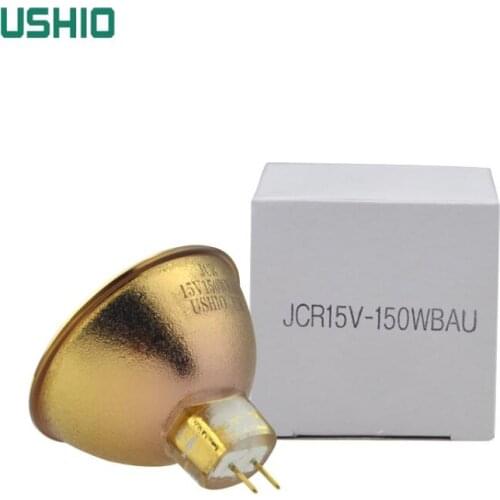 USHIO JCR 15V-150WBAU 15V 150W gold coat halogen lamp,Infrared therapy diagnostic,to IKEN JCR15V150WBAU/T 15V150W bulb