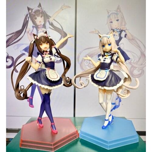 17cm Nekopara Anime Figure Parade Vanilla Chocola Sexy Girl Figure Vanilla Chocola PVC Action Figure Collectible Model Toy Hot