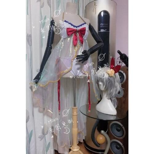 Anime Princess Connect Re:Dive Eustiana Von Astraea Swimsuit Summer Sweet Bikini Cosplay Costume Halloween Suit For Women Outfit