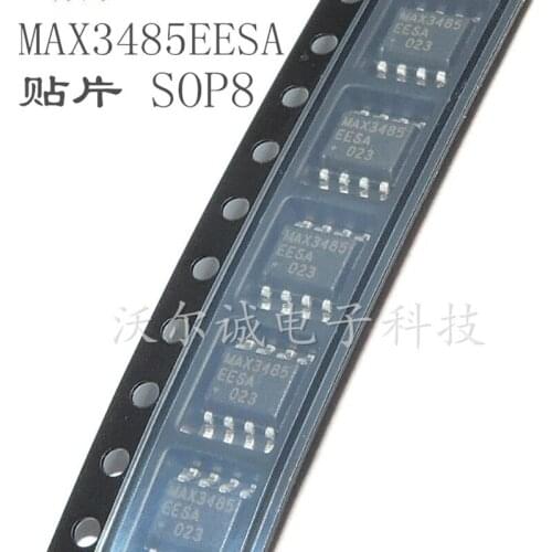 Free Shipping 100Pcs MAX3485EESA MAX3485E SOP-8 RS-485/RS-422 Transceiver MAX3485 SOP8 new original stock