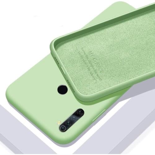 For Xiaomi Redmi Note 8T Case Soft Liquid Silicone Slim Skin Coque Protective back cover Case for xiaomi redmi note8t shell