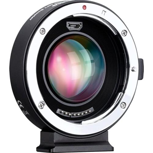 Commlite CM-AEF-MFT Booster 0.71x FOCAL REDUCER BOOSTER AF LENS MOUNT ADAPTER for EF Lens to M4/3 Camera